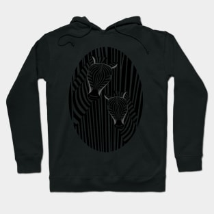 Zebra pattern Hoodie